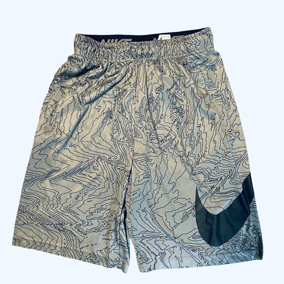 Nike Other - Nike 9" Fly Topo Print Gray Black
Shorts Mens Sz S
